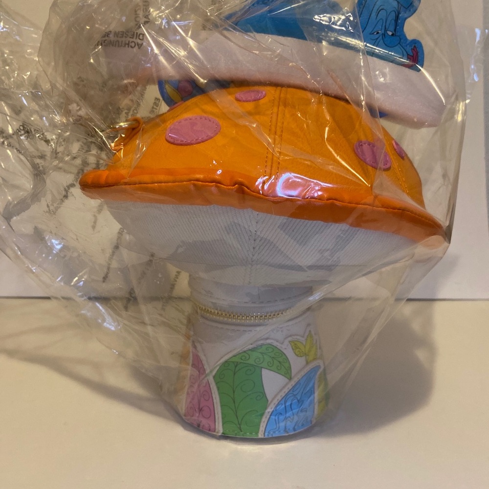 Stitch Shoppe Alice in Wonderland Caterpillar Mushroom Crossbody Bag